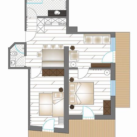 Gasleidhof Villa Funes  Ngoại thất bức ảnh